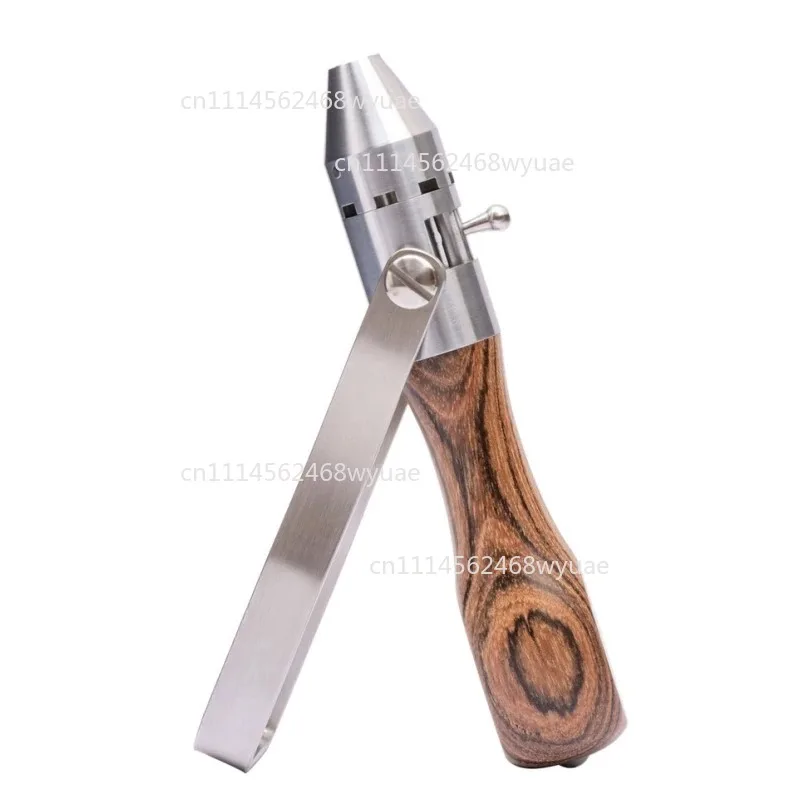 1891 German  Multifunctional Semi-automatic Forward and Reverse Lever Wooden Handle Retro Ratchet Screwdriver