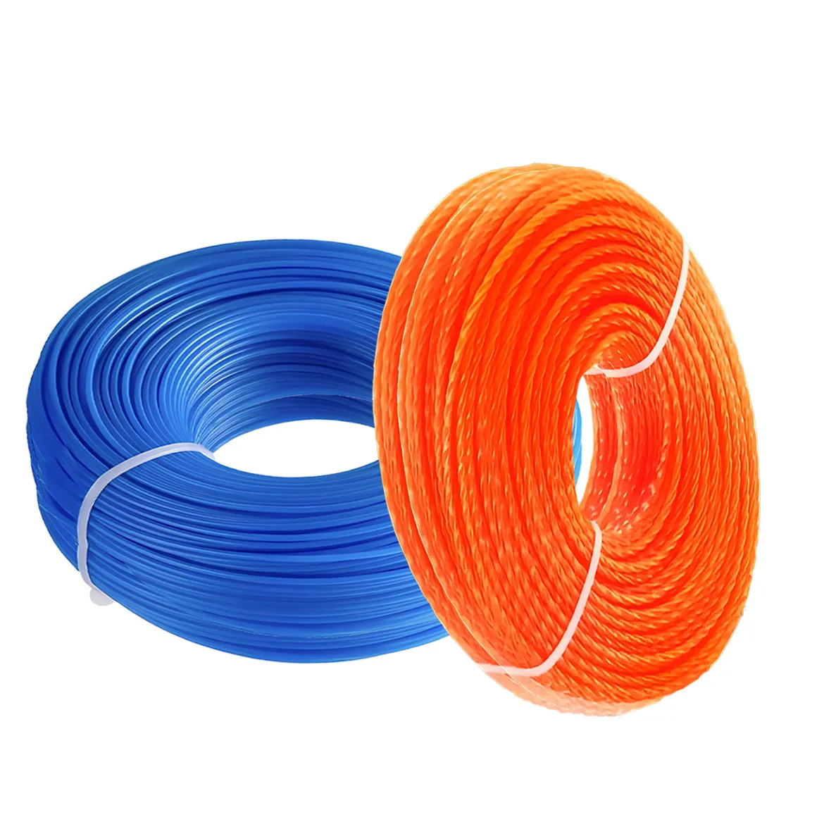 

100m Blue Spiral Nylon Mowing Trimmer Line Trimmer Head String for Grass Trimmer Roll Grass Rope Line Lawn Mower Accessories