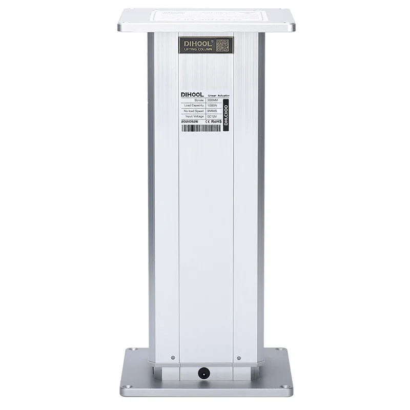 Imagem -05 - Coluna de Elevação Mesa 12v 24v 100 Milímetros 200 Milímetros 300 Milímetros 400 Milímetros 500 Milímetros 600 Milímetros 700 Milímetros 800 Milímetros 900 Milímetros 1000 mm de Curso na Altura da Mesa Ajustável