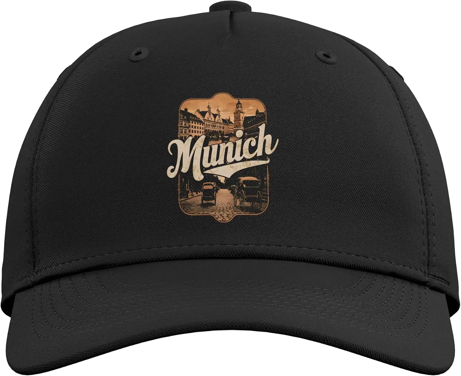 Munich Lover - Typical Germany Vacation Souvenir Adjustable Baseball Hat Unisex Adult Yp Classics Retro Snapback Cap Printing