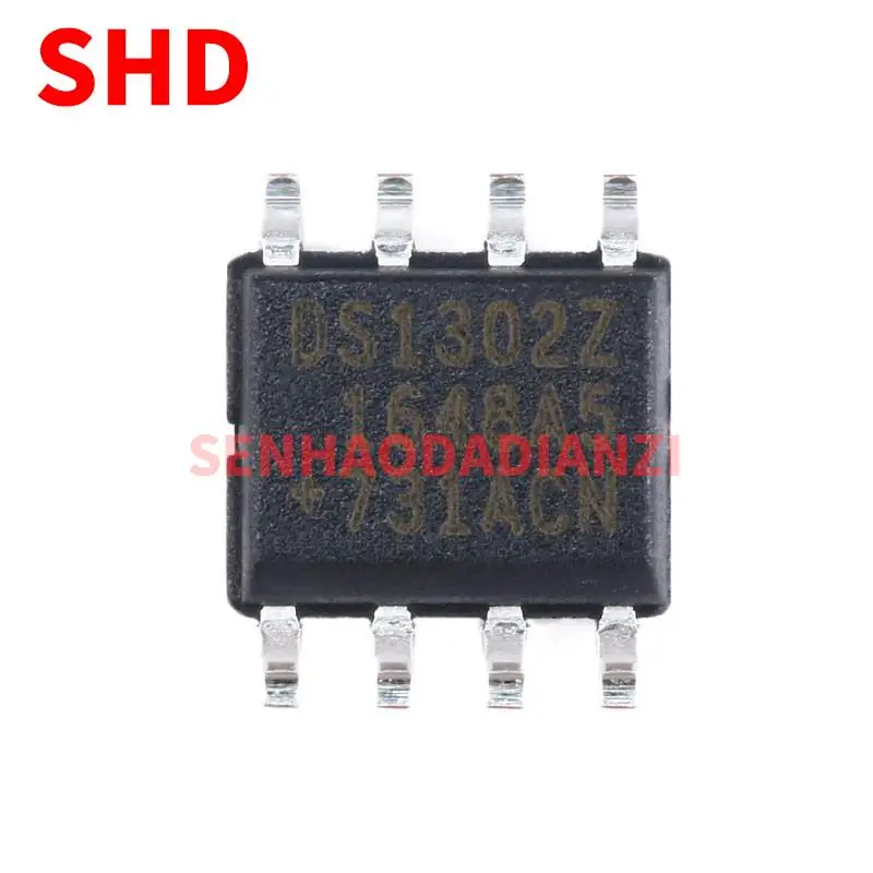 2pcs DS1302 DS1302ZN DS1302ZN+T&R SOIC-8 Clock/Calendar 3-wire Serial Interface Chip