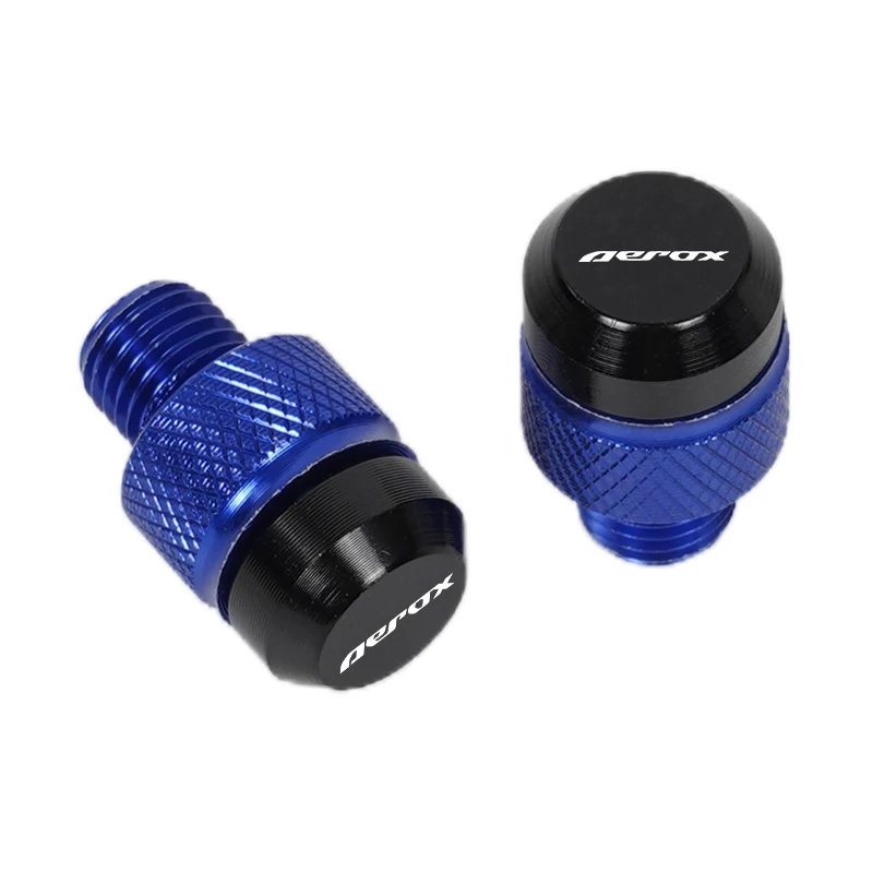Zaślepki otworów po lusterkach CNC do motocykli, śruby, nakrętki, osłony do Yamaha Aerox R 155 50 50CC Aerox155 2017-2025, akcesoria