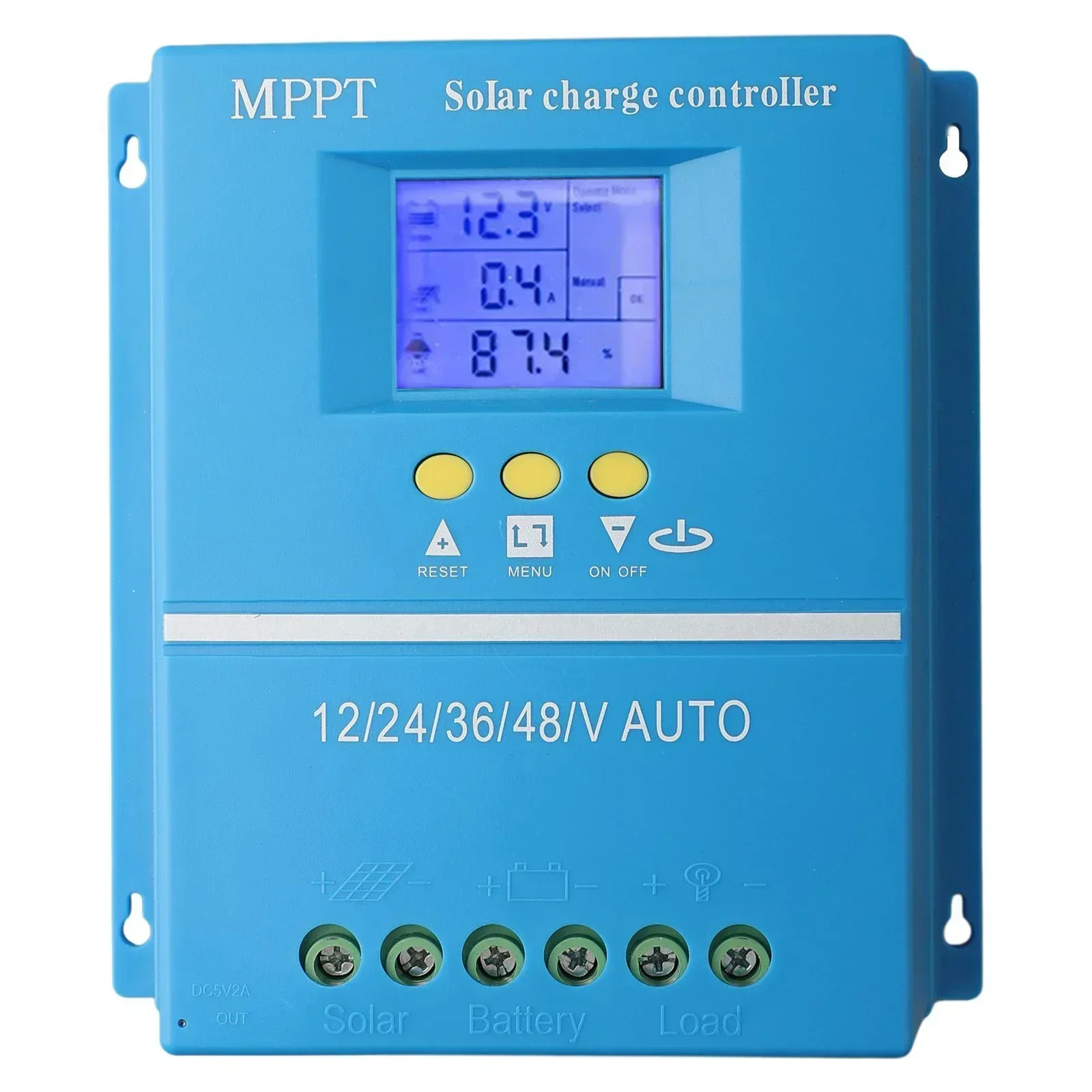 

48V Automatic Solar Panel Charge Controller 60A/80A/100A 12V-48V MPPT-PV Charger Solar Charge Controller Power Tools Parts