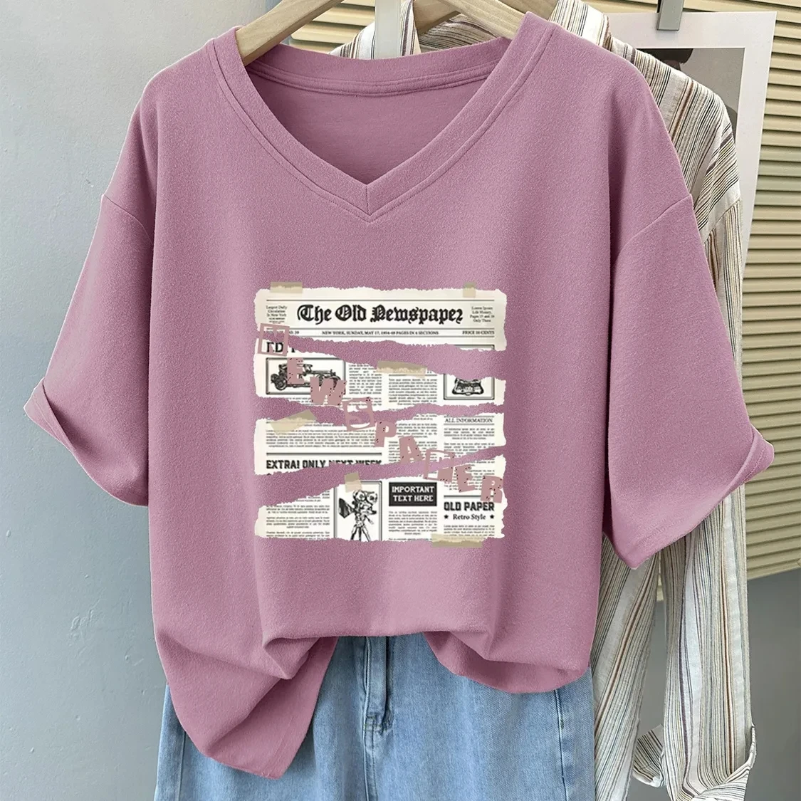 Рисунок 6 - Женские футболки размера плюс 5XL