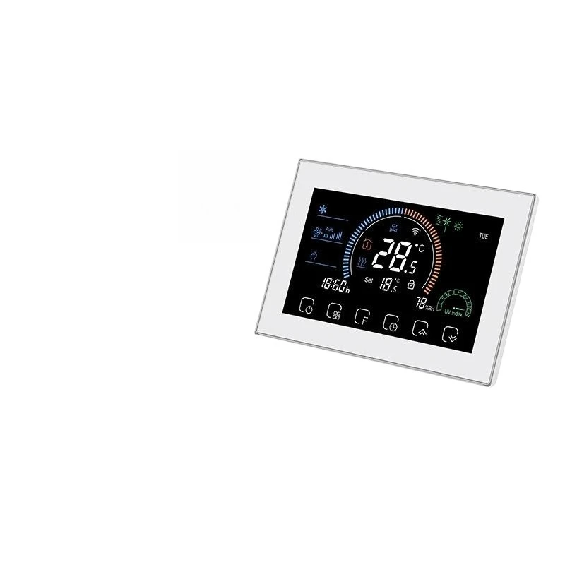 For485 centralized control central air conditioner controller temperature control switch 0-10V fan air intelligent thermostat