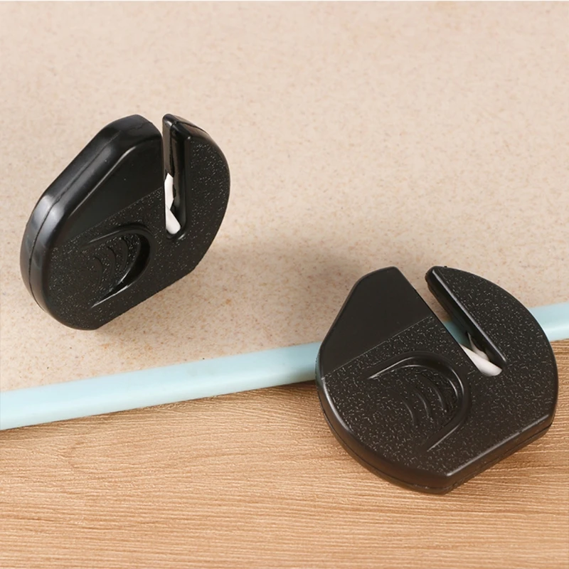 ABS Material Knife Sharpener Stone Durable Multi-function Gadget for Kitchen Use