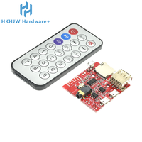 Car Bluetooth-compatible 4.1 MP3 WAV Decoding Board 3W Speaker Amplifier Audio Receiver Module Support USB/TF Remote Control