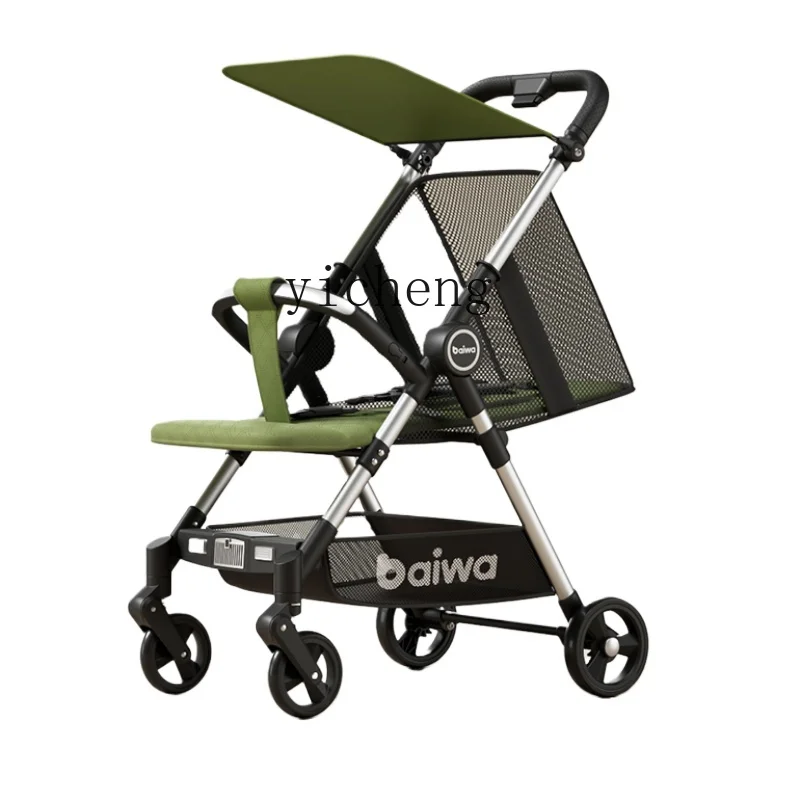 

Tqh Walk the Children Fantstic Product Trolley Foldable Baby Walking Travel Umbrella Car Can Be Used to Lie Portable Stroller