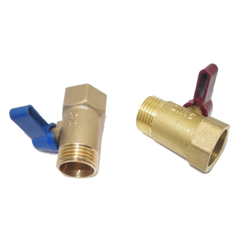 

Ball Valve Brass Straight Shank In-Line Male to Female 1/2" DN15