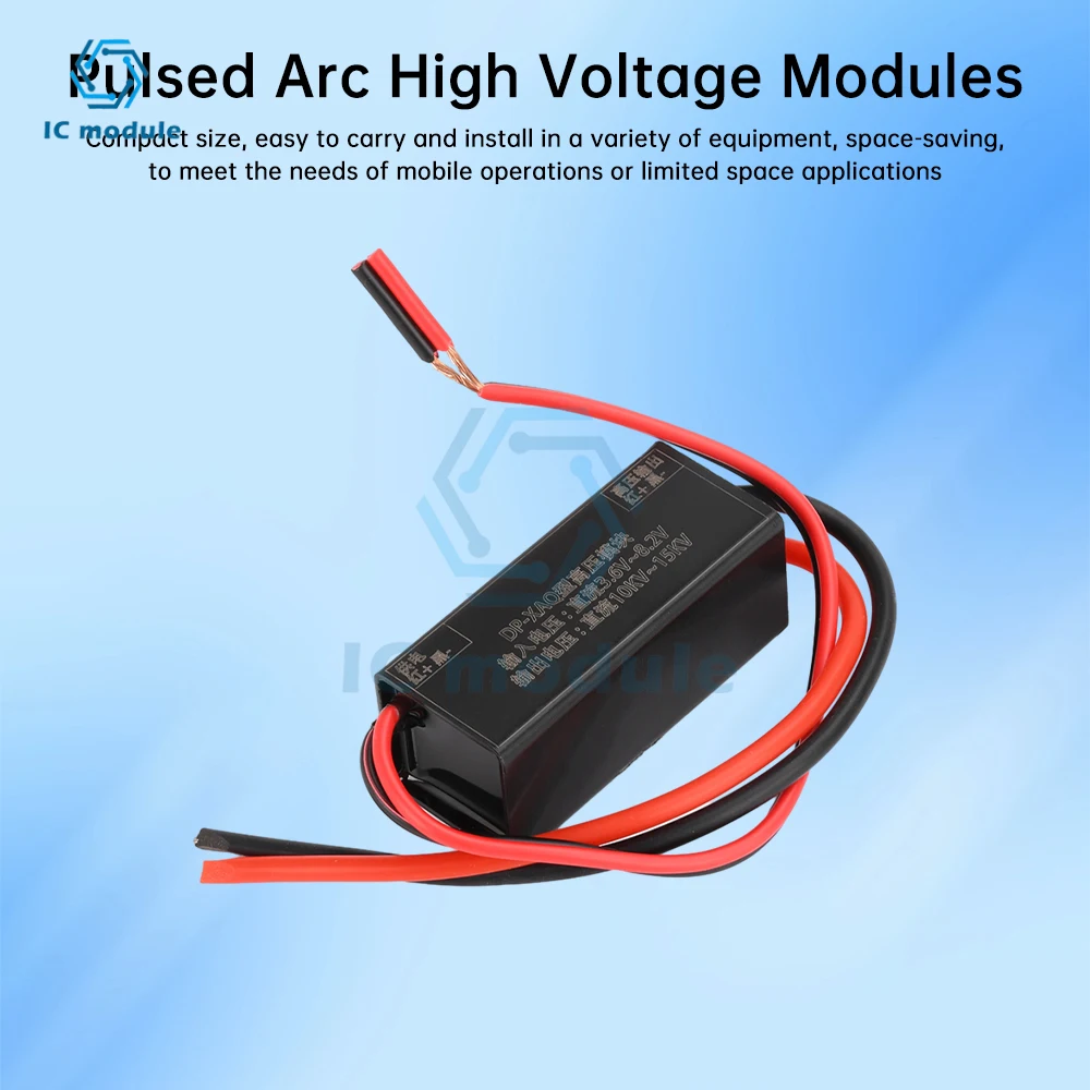 High voltage generator Pulse Arc High Voltage Module Transformer DC High Voltage Package booster module 3V~9V 15KV