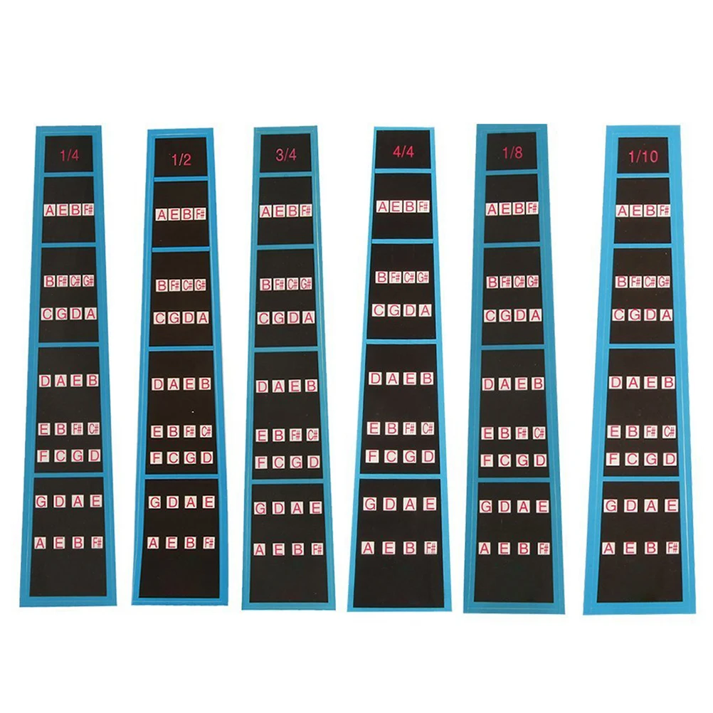 

Violin Fretboard Durable Adhesive Violin Finger Guide Easy Removed Beginner Finger Guide Label Fret Marker Chart