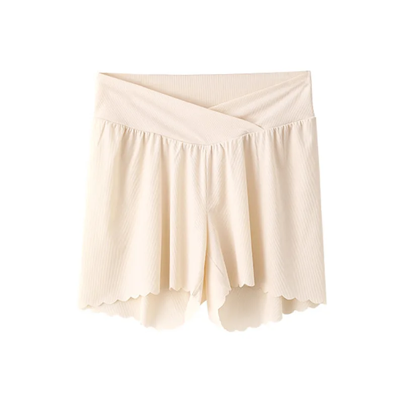 Kadetts Materni Se Broek Lage Taille Ijs Zijde Dunne Zomer Bot Damesondergoed Casual Vrije tijd Faion Polyestervezel