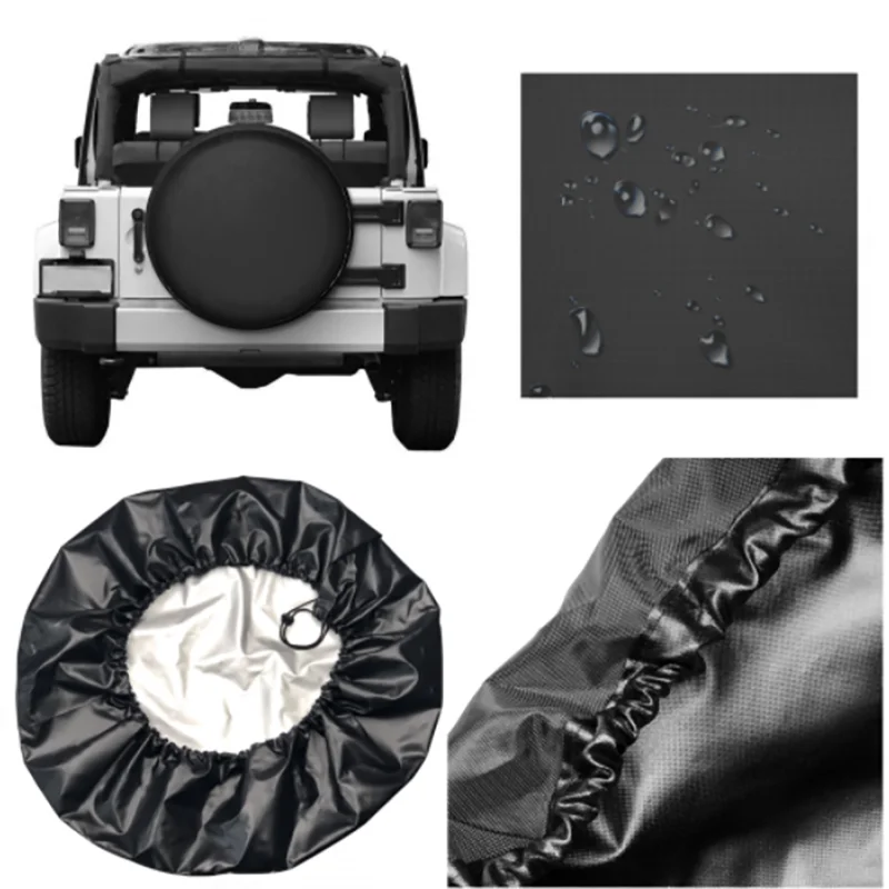 Capa de Pneu com Rosto de Gato Siamês e Olhos Azuis, Protetor de Roda Durável para SUV, Caminhão e Trailer