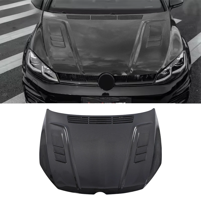 

Подходит для Volkswagen Golf 7/7,5 GOLF, крышка капота двигателя из углеродного волокна, детали модификации MK7