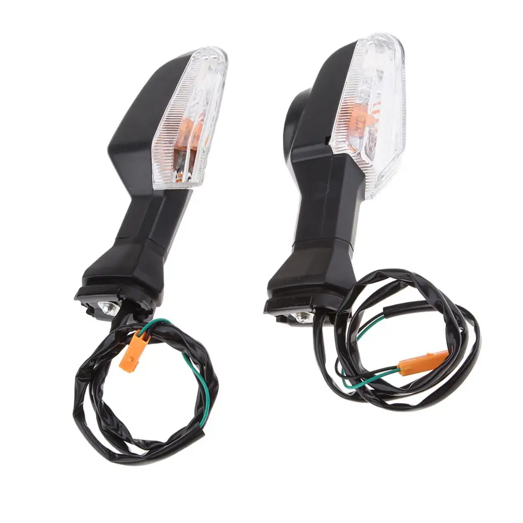 2 uds giro trasero izquierdo y derecho s 00 motocicletas (ámbar)