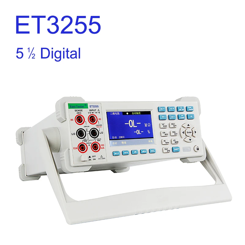 ET3255 5 1/2 Digits 240000 Counts High Precision Desktop Bench Digital Multimeter Benchtop Multimeter