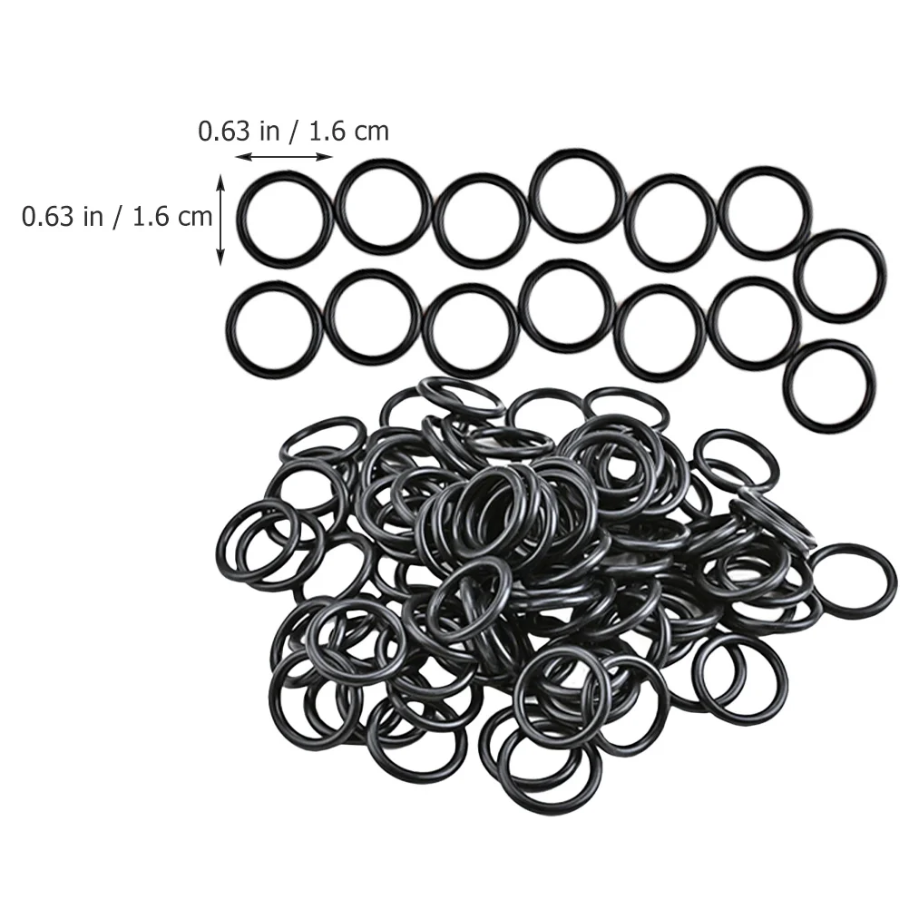 

100Pcs Rubber Sealing Gaskets Guitar Pickup Knob Accessories Premium O-Rings for Guitar Rubber O Rings O Shape Rings