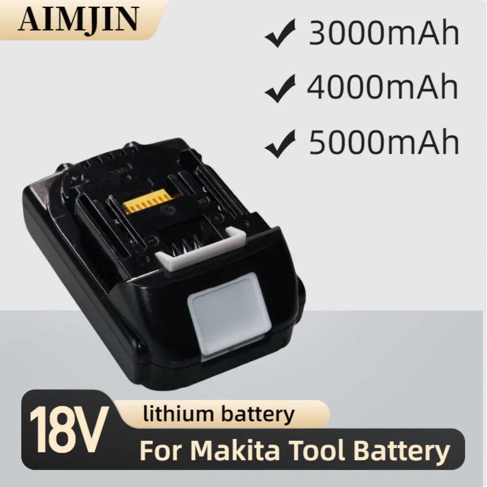 

For Makita BL1830 18V 3000mAh 4000mAh 5000mAh Power Tools Battery Replacement BL1815 BL1840 LXT400 194204-5 194205-3 194309-