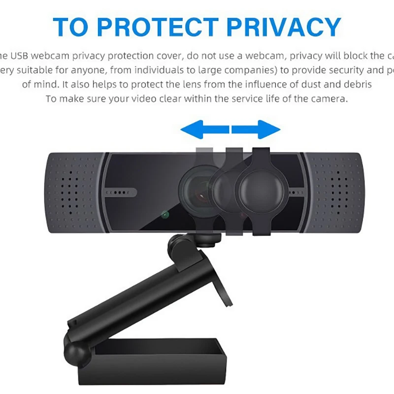 Drive Free 1080P Live Streaming Camera HD 2 Mega 60PFS USB Webcam PC for Video Conference Computer Laptop Web Camera