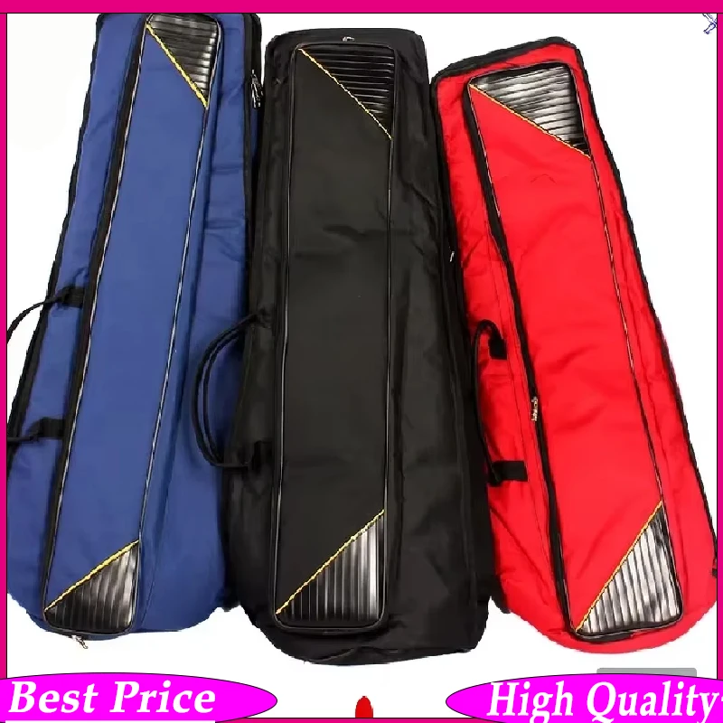 

Портативная водонепроницаемая сумка для тромбона из латуни, три цвета, с тканью Оксфорд, наплечный чехол для музыкальных инструментов