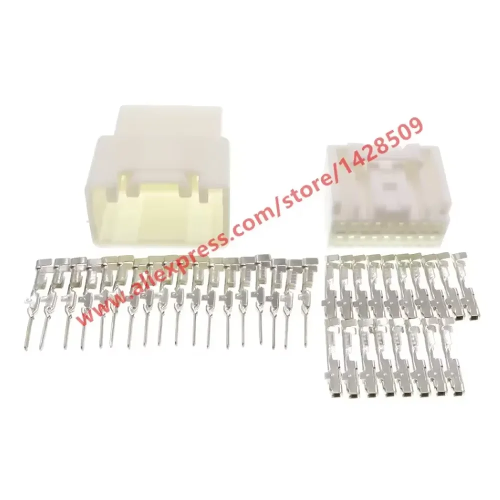 1 Set 18 Pin Automotive Automatic Wiper Switch Plug Car Wire Socket For Auto Toyota Crown 7282-5833 7283-5833