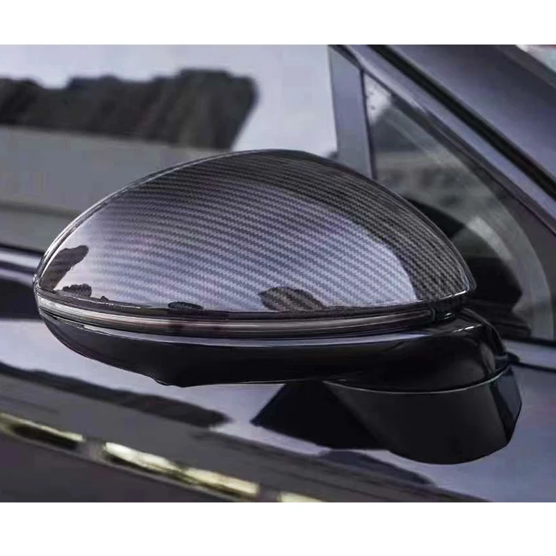 Suitable for  2018-2024 Cayenne Panamera Carbon Fiber Rearview Mirror 718Boxster Cayman 911Carrera Rearview Mirror