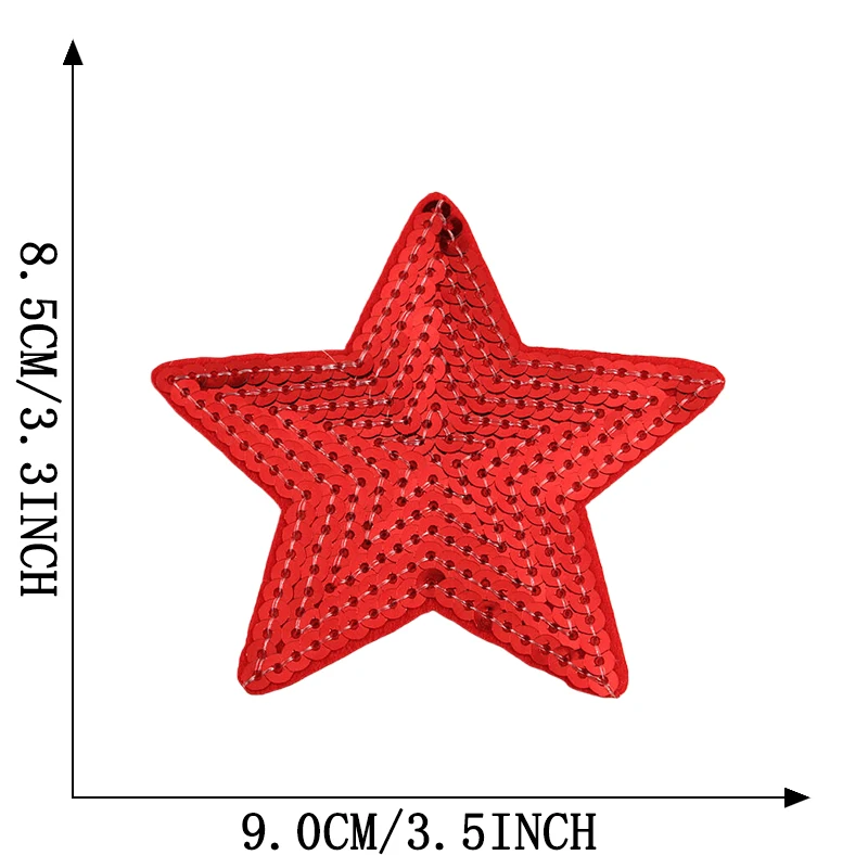 Eisen auf Patches für Kleidung Stern Herz Pailletten Thermo jacke DIY gestickt nähen Aufkleber Rucksack niedlichen Parche Kinder Ropa Glitter – Detail 16