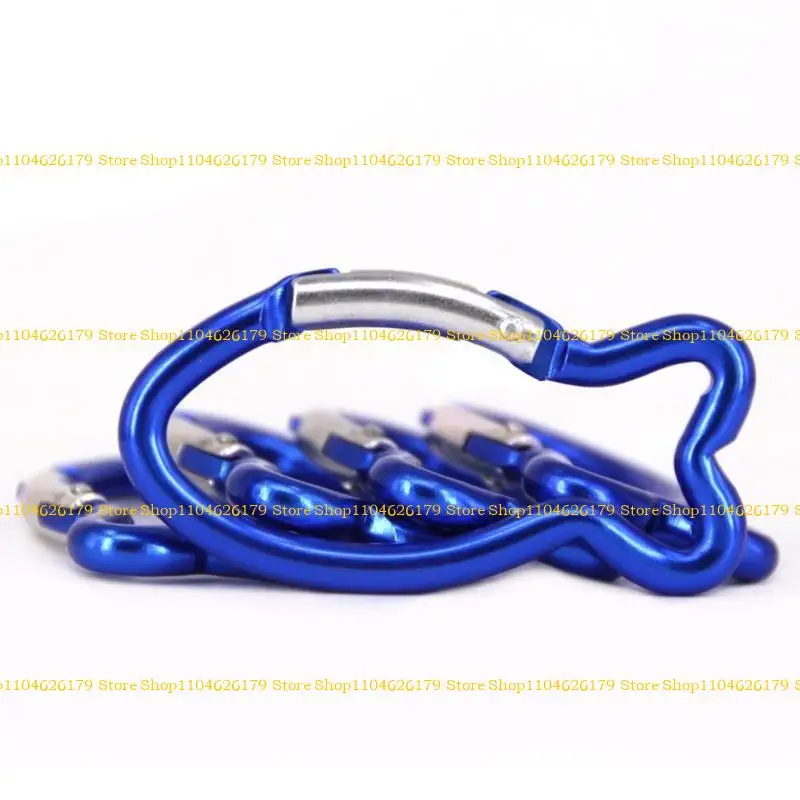 

A1A2 Outdoor Fish Quick Link Carabiner Hook Locking Carabiner Clip Keychain Clip for Backpacks Camping Hiking Traveling