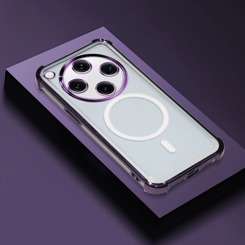 Étui de téléphone magnétique tout-en-un pour OPPO Find X9SPro X9ultra X9Pro X9 X9S X8 X8S X7 X6 X5 Pro, coque souple pour protection contre les chocs