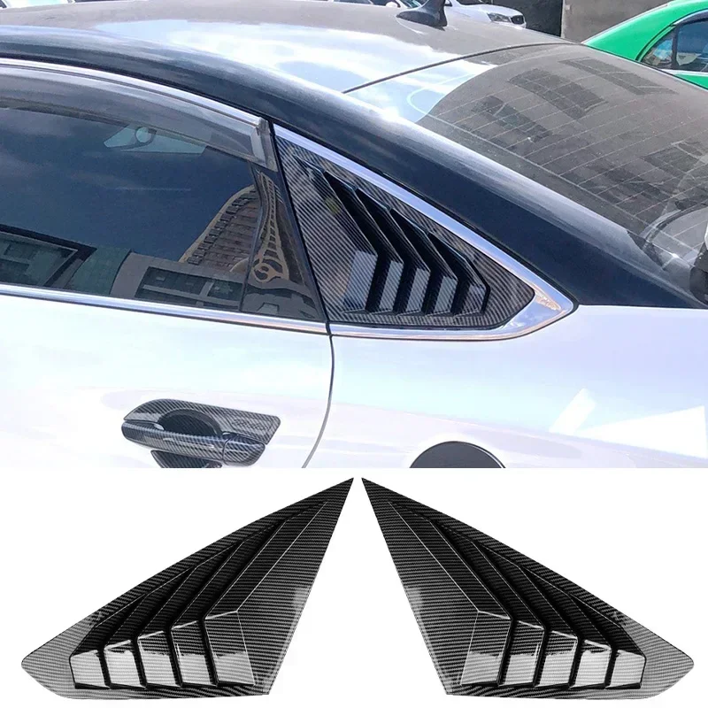 New！ Window Deflector for Changan EADO Plus Glass Triangle Window Decorative Panel 2020-2023 Spoiler Quarter Side Window Louver