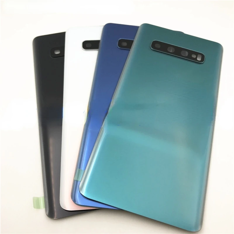 For Samsung Galaxy S10 Battery Cover Rear 3D Glass Door Housing For Samsung Galaxy S10 Plus Battery Cover Repair Replace Parts