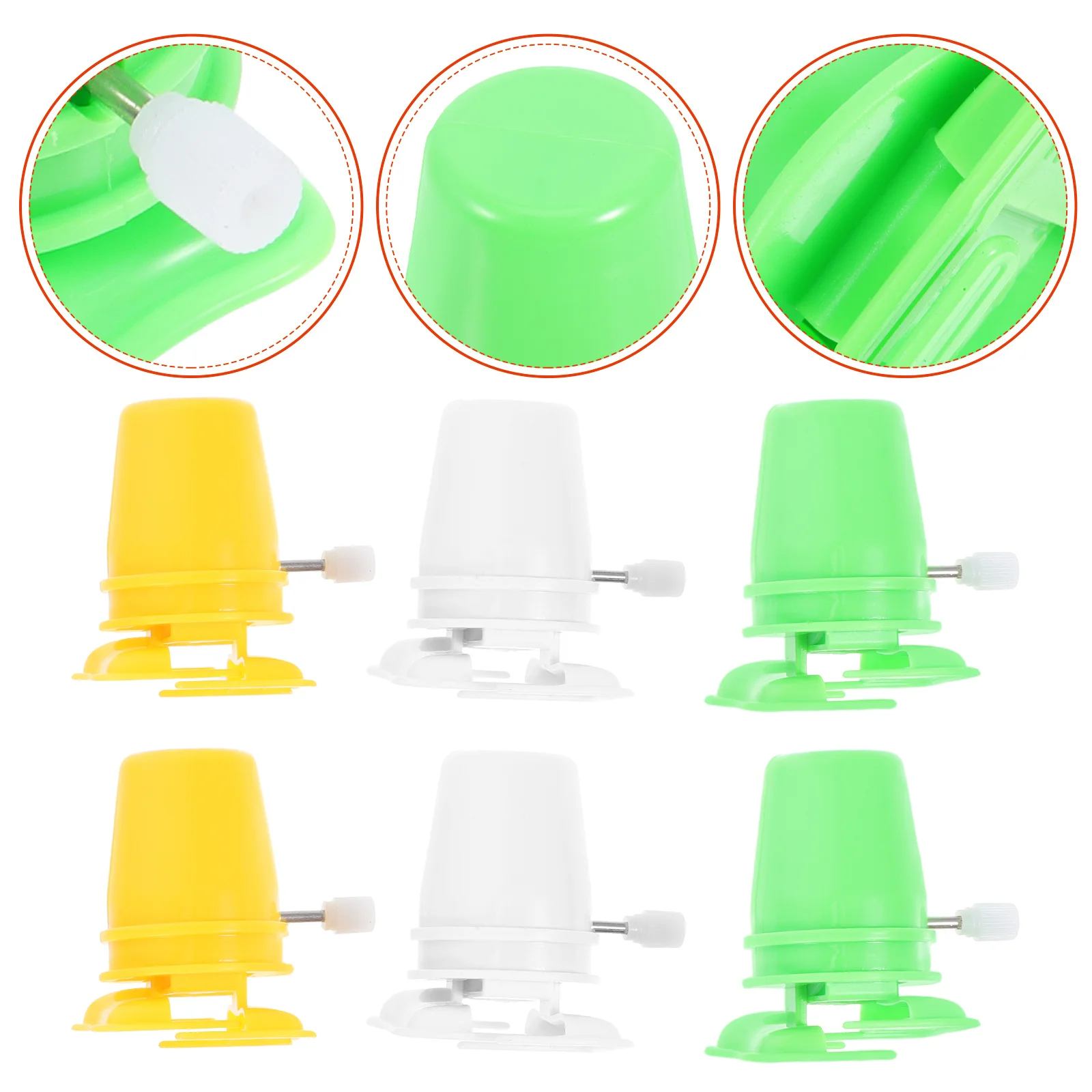 

6Pcs Clockwork Walking Mechanism DIY Robot Parts Windup Movement Supplies Clay Craft for Kids Projects Clockwork Robot Toy