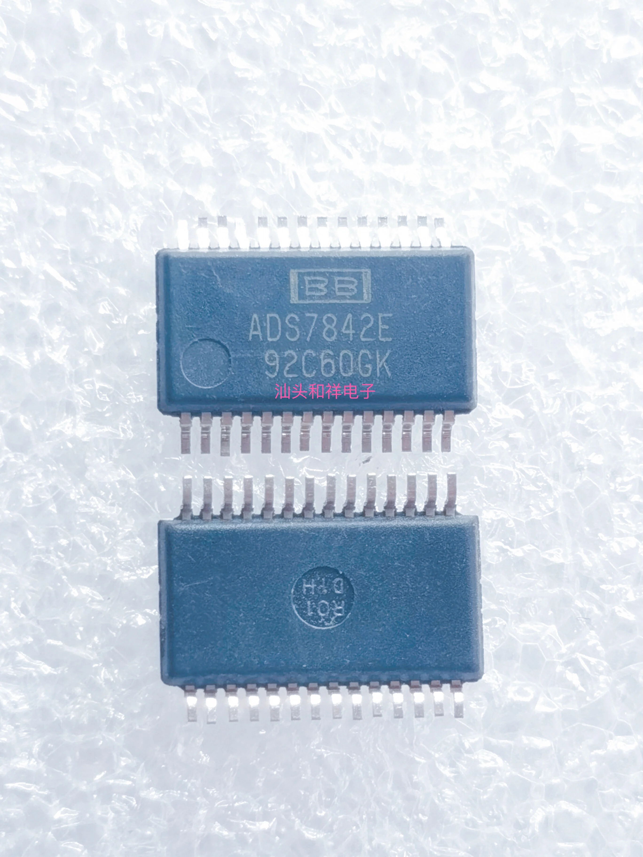 Free shipping   ADS7842EB ADS7842E/1K SSOP28 12ADC    10PCS