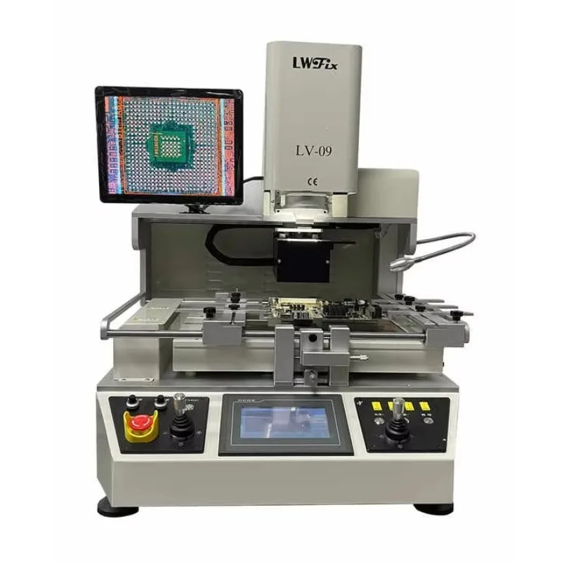 4000 Watt High Performance Optical Vision System 220 Volt LV-09 Automatic BGA Rework Station with Aligned BGA Welding S