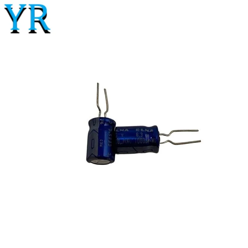 

10Pcs ELNA RE3 6.3V1000UF 8X11.5MM Blue Robe Audio Electrolytic Capacitors 85 Degrees 1000uf 6.3V 8*11.5