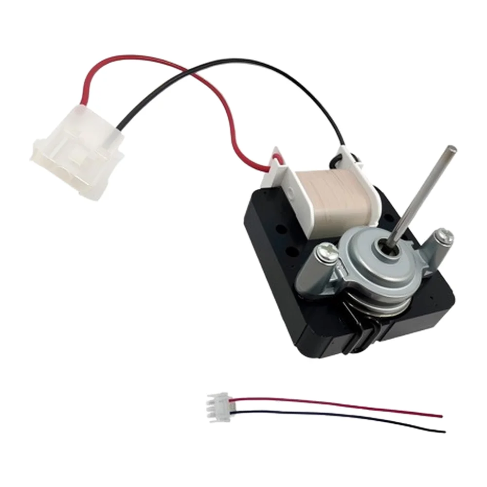 Refrigerator Condenser Fan Motor WR60X10238 Replacement Part Compatible with For 1266154 PS1766249 10x9x7cm Dimensions