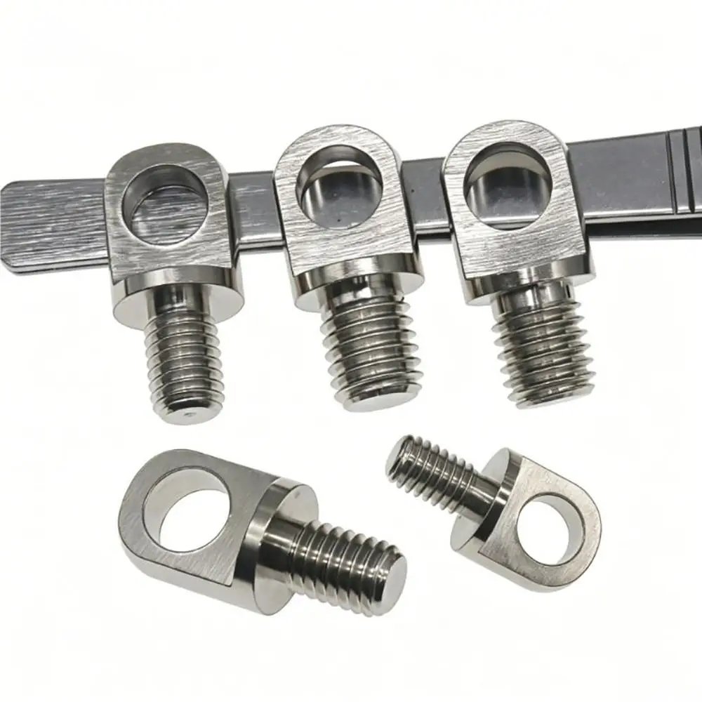 5Pcs M3-M10 Brass Eye Bolts Brass With Hole Copper Lifting Eye Screws Copper Lifting Ring Eye Bolt