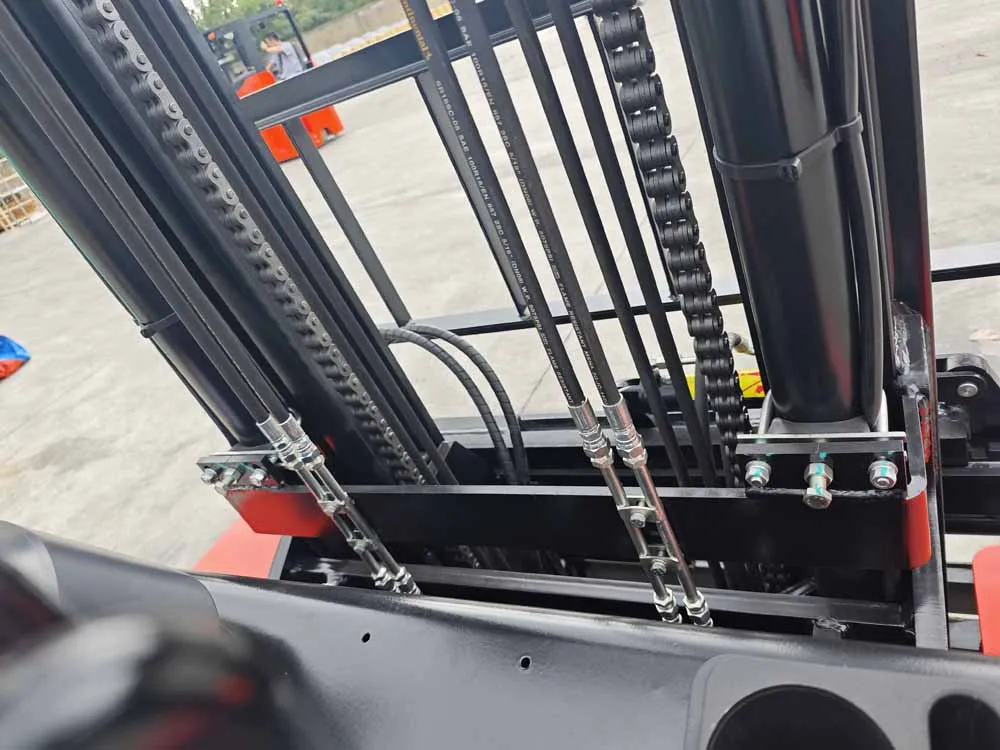Light Duty 4 Wheel Electric Forklift for Retail Store Backroom Pallet Rack System Order Picking Material Handling Customized