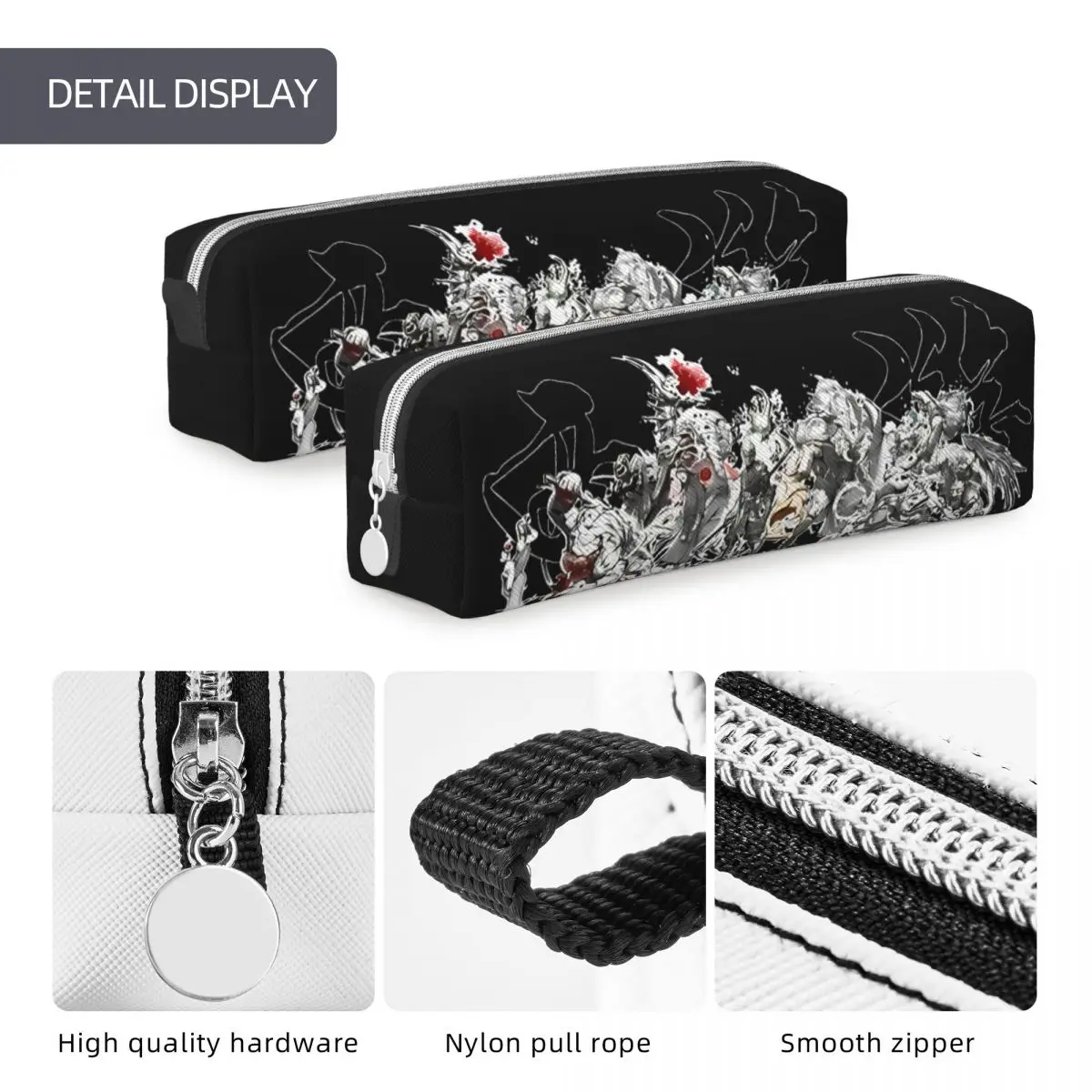 Black Myth Wukong (3) Pencil Case Girls Boys Cute Pencil Pouch Design School Pencil Cases Stationery Birthday Present