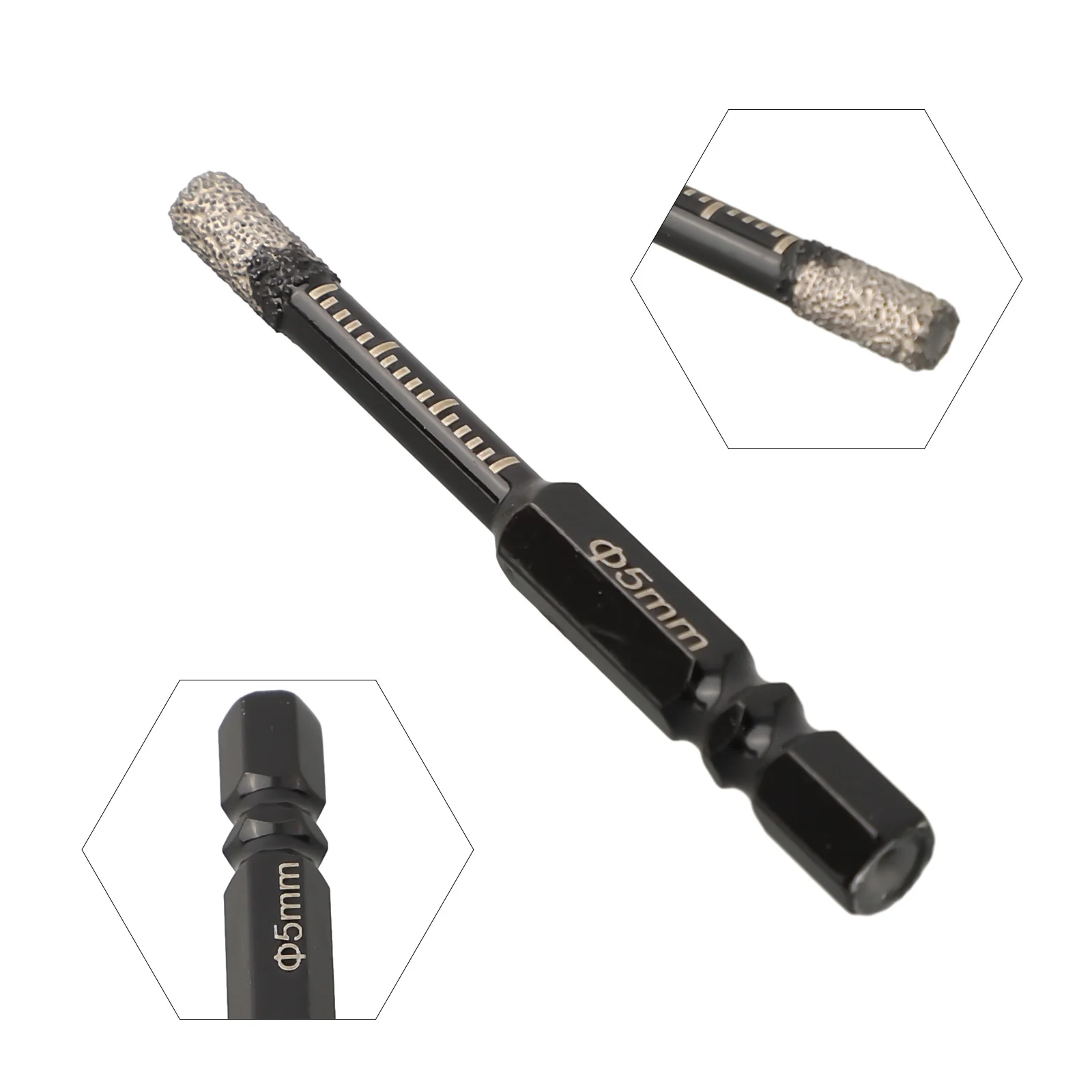 Dry Drill Bits Drill Bits Glass Hex Handle Masonry 1pc Brazed Diamond Dry Concrete Drill Bits Tile Tile/ceramic