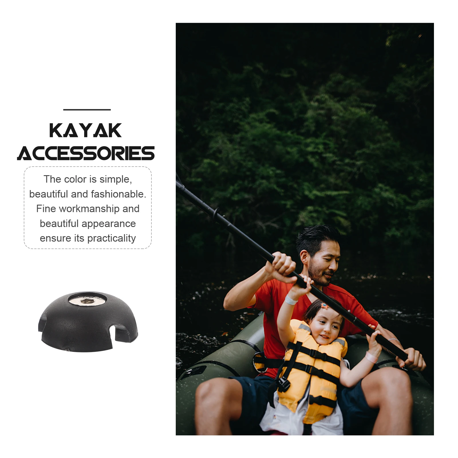 

10 Pcs Elastic Cord Buckle Kayak Replacement Parts Bungee Button Rope Buckles Camping Tensioner Elasticity