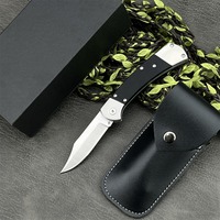 New Outdoor Hiking Assisted Pocket Folding Knife D2 Blade G10 Handle EDC Hunter Camping Defense Survival Tools for Men's Gifts