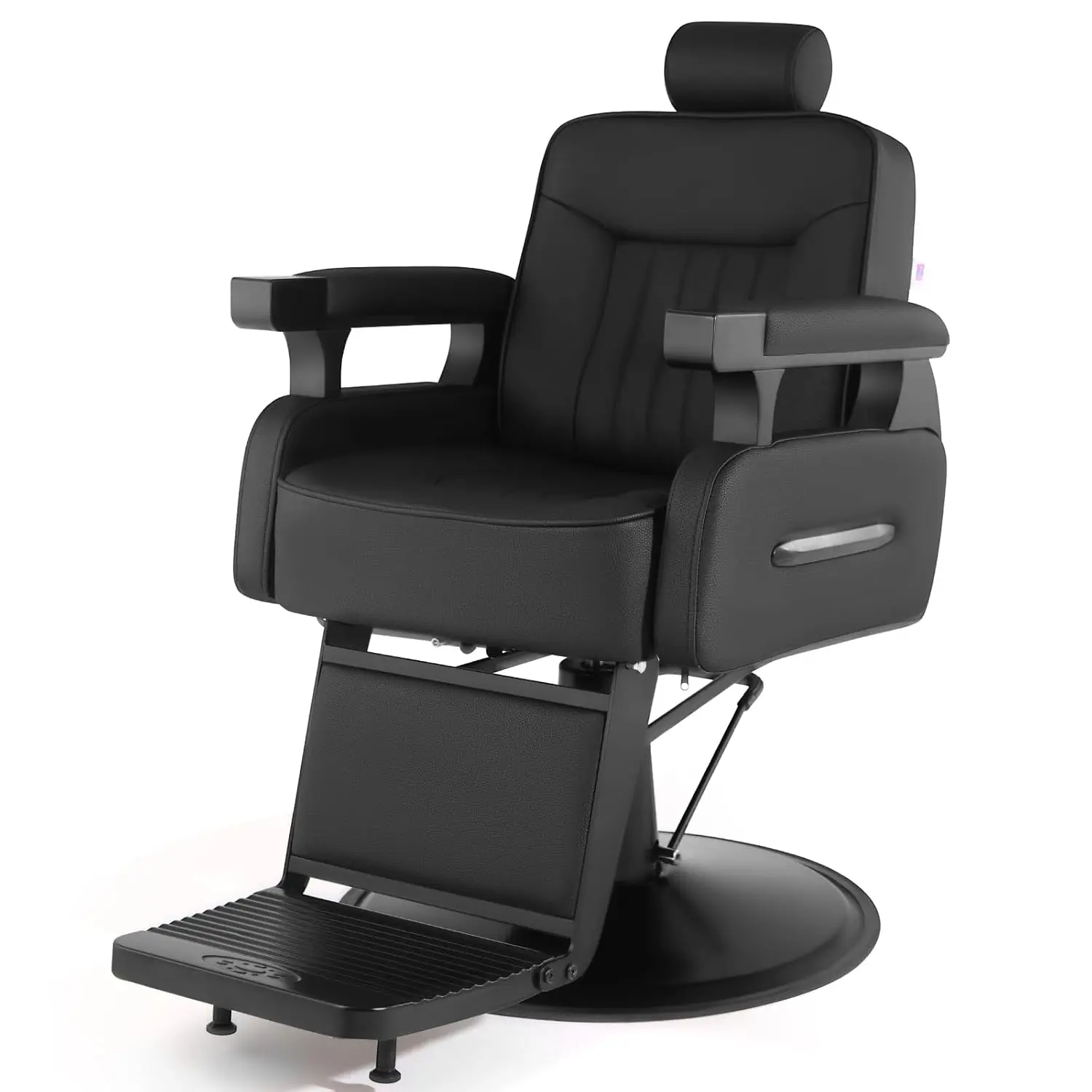 

Barber Chair, Vintage Barber Chair Style, Reclining Hydraulic Salon Chair, Locks in Recline & Rotation, Smooth, Custom