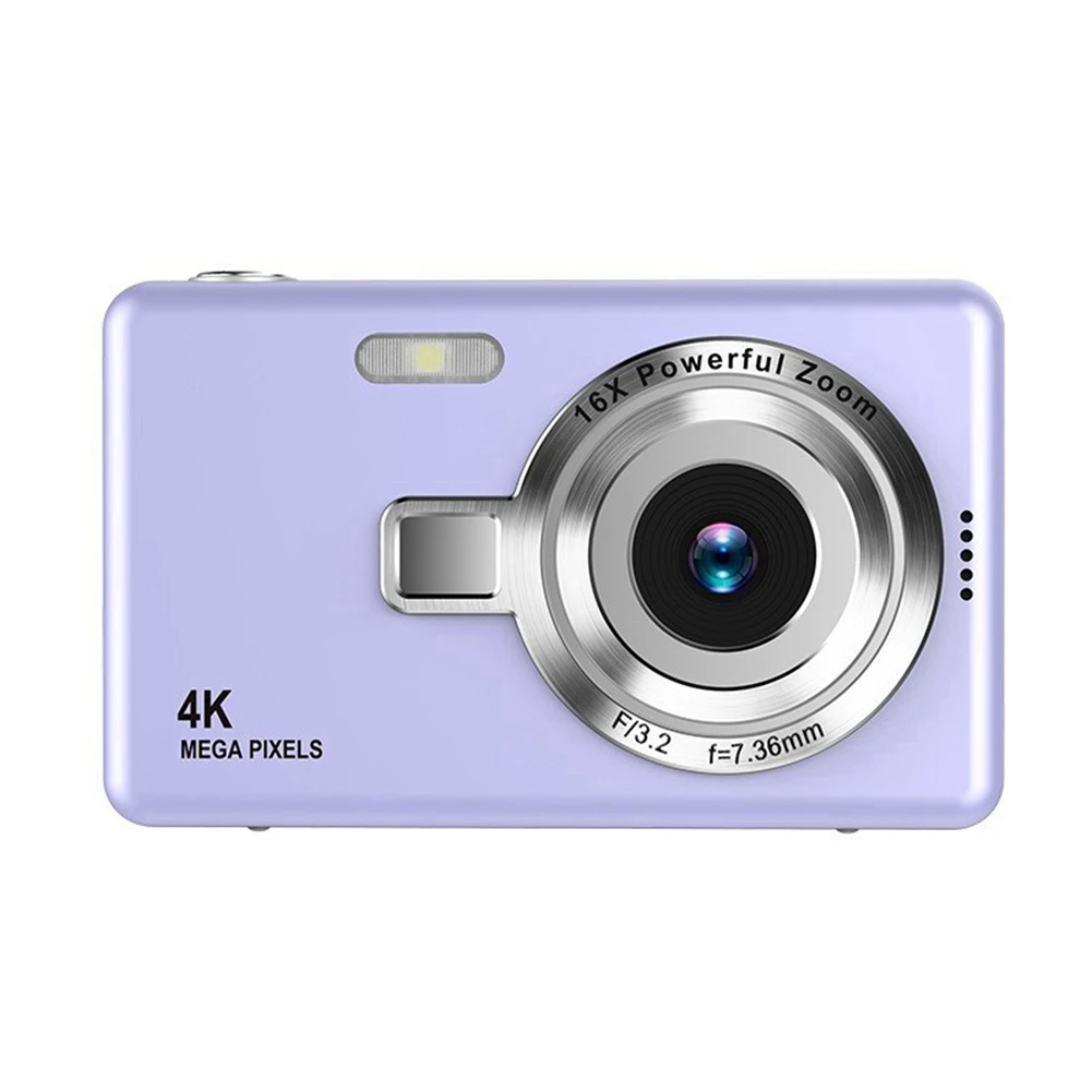 

A44U CCD Digital Camera Students Introduction to Digital Campus Retro Pocket Card Digital -Color with Memory Card.