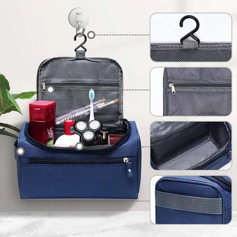 Makeup Storage Bag Portable Travel Men Wash Bags Waterproof Travel Cosmetic Bag Organizer Toiletry Necessaries