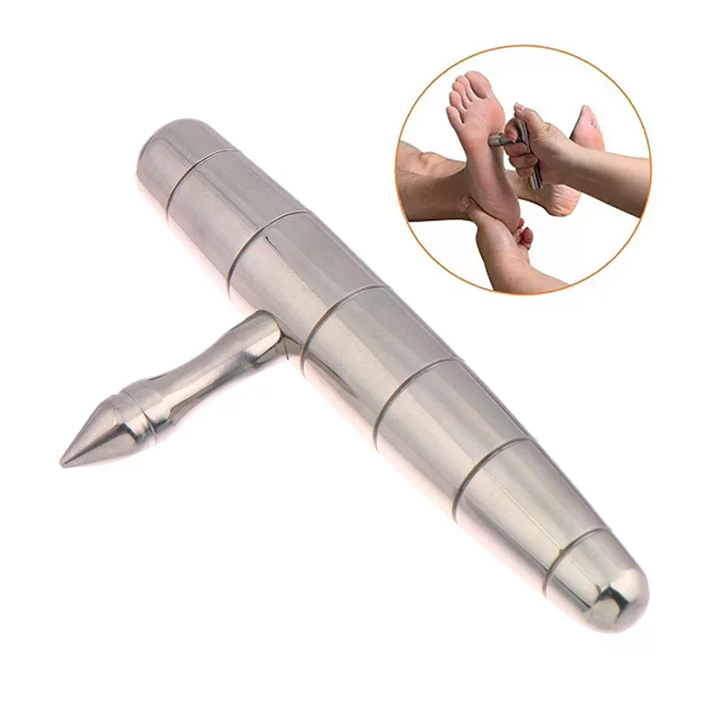 T-Type Stainless Steel Manual Deep Tissue Massage Tool Target Trigger Point Massage For Pain Relief Full-Body Fascial Relaxation