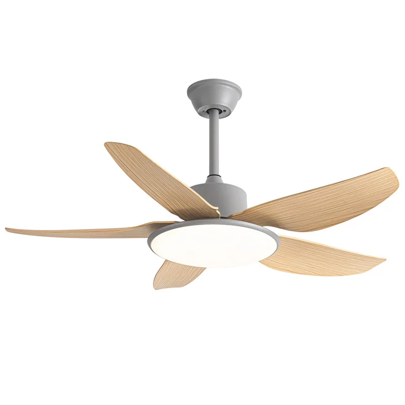 

Nordic full spectrum eye protection fan light dining room living room bedroom home simple modern ceiling fan 110V