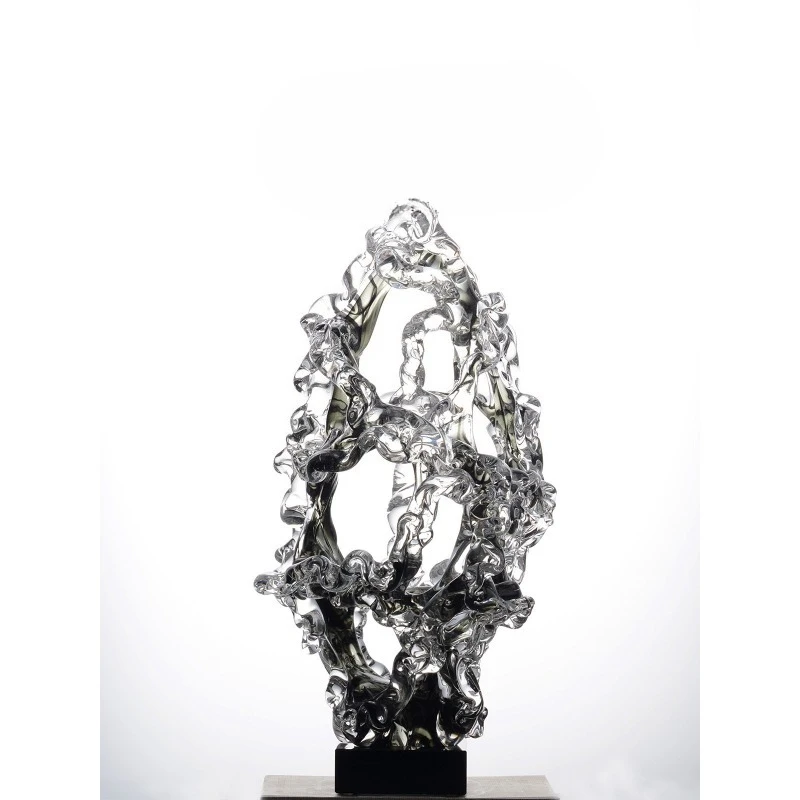 

Light luxury, simple and advanced glazed ornaments, ornaments at the entrance of the entrance
