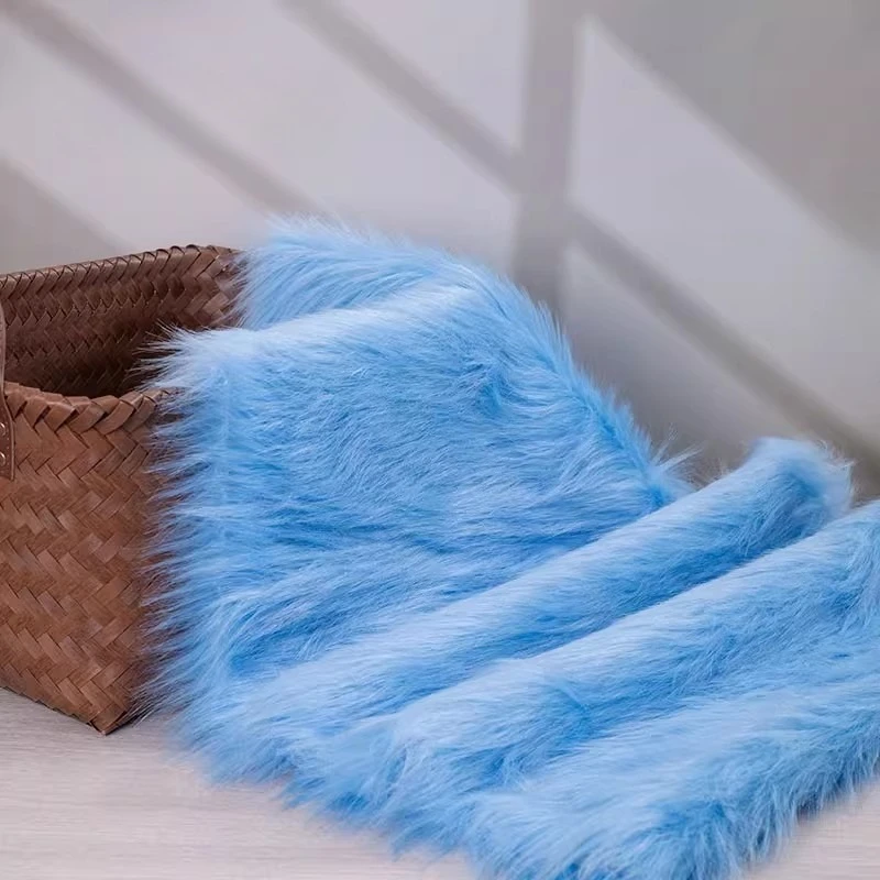 6cm Long Plush Fabric for Photo Prop Chair Decoration Background  Fabrics Cushion Toy Doll Cloth Diy Sewing Material - view 5