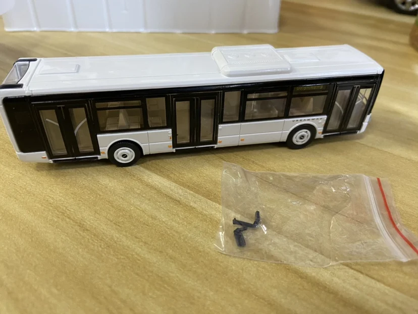 1/87 Scale CROSSWAY URBANWAY BUS Diecast Metal Simulation Alloy Car Model Static Decoration Gift Collection Toy Display